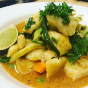 54. Oyster FIsh And Vegetables