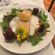 62. Sesame Crusted Tasmanian Salmon Steak