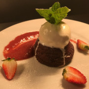 Dark Chocolate And Espresso Fondant